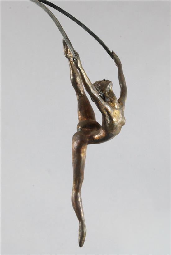 § Tommy Merrifield (b.1932) Marion Tait (Fantasy) height 35.5in., with black plinth 23.5in.